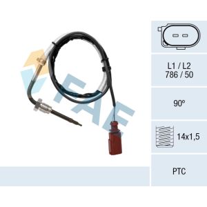 Abgastemperatursensor FAE 68089