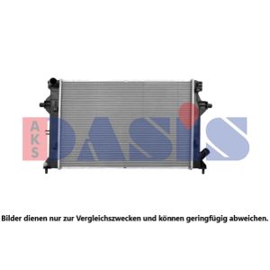 Arrefecedor do motor AKS DASIS 560166N