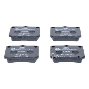 Conjunto de pastilhas de travão ATE 13.0460-5698.2, atrás