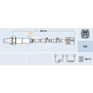 Sonda lambda FAE 77658