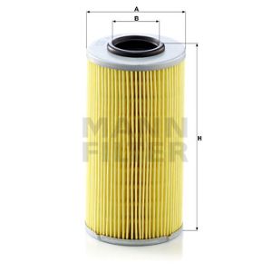 MANN-FILTER H 199 Filtro Olio Trasmissione - Qualità Originale Per Auto E Veicoli Commerciali - 4