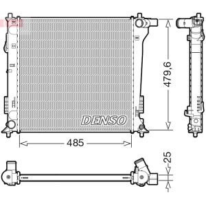Arrefecedor do motor DENSO DRM41020