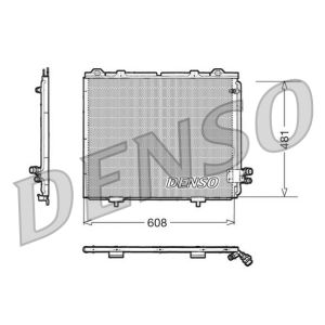 Condenseur (climatisation) DENSO DCN17017