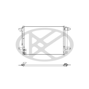 Condenseur (climatisation) KOYORAD CD451408
