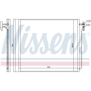 Condensator, airconditioning NISSENS NIS 940343