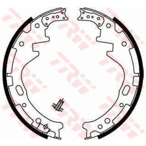Conjunto, sapatas de travão TRW GS8513