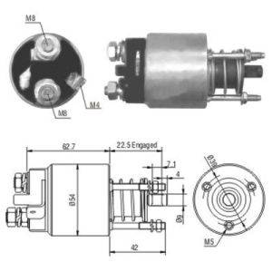 Interruptor magnético, motor de arranque MEAT & DORIA 46005