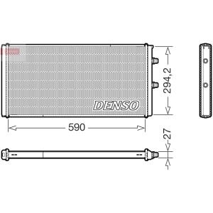 Radiador, arrefecimento do motor DENSO DRM05076