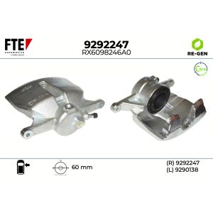 Pinça do travão de disco, traseiro FTE 9292247