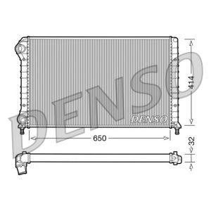 Radiador de motor DENSO DRM09062