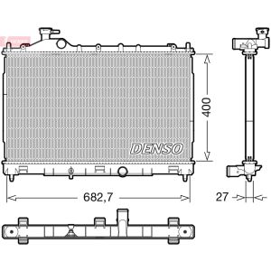Arrefecedor do motor DENSO DRM45058