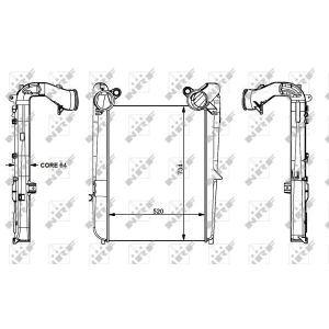 Ladeluftkühler NRF 30298