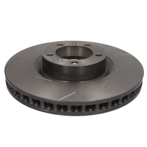 Remschijf BREMBO 09C54921 voorkant, geventileerd, sleuf, sterk gecarboniseerd, 1 Stuk