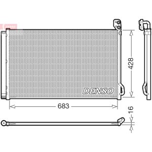Condenseur (climatisation) DENSO DCN99083