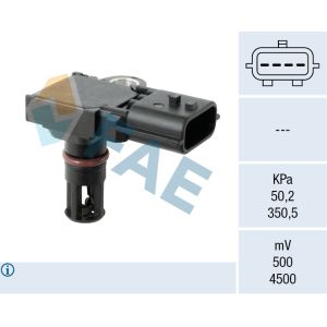 Sensor, pressão do coletor de admissão FAE 15274