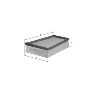 MAHLE/Knecht Set Filtri Filtro Aria LX 957/3 Filtro Olio Oc 223