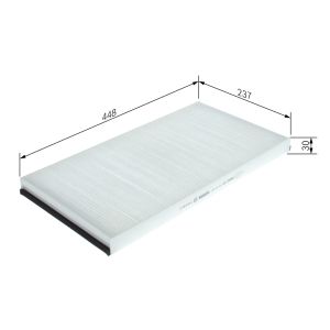 Interieurfilter BOSCH 1 987 431 204