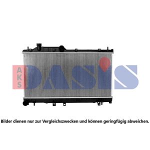 Arrefecedor do motor AKS DASIS 350045N