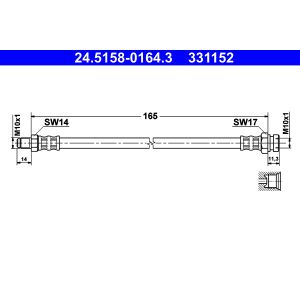 Remleiding ATE 24.5158-0164.3