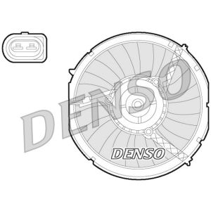 Ventilador, refrigeración de motor DENSO DER02003