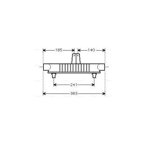 Ladeluftkühler AVA COOLING PE4403