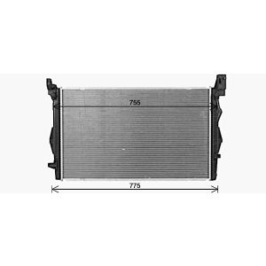 Radiador de motor AVA COOLING MS2731