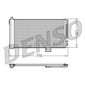 Condensator, airconditioning DENSO DCN17014