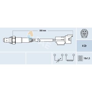 Sonda lambda FAE 77480
