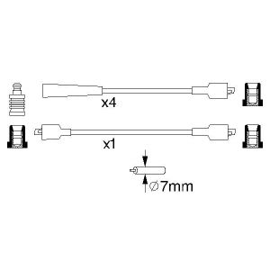 Zündleitungssatz BOSCH 0 986 356 828