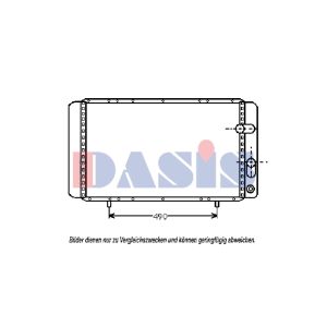 Motorkühler AKS DASIS 180041N