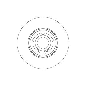 Jarrulevy TRW DF6769, 1 Kappale
