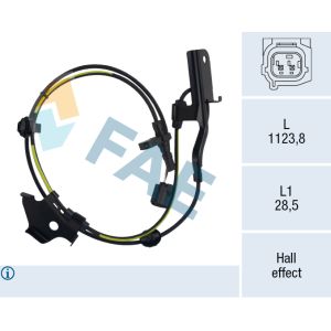 Sensor de velocidad, ABS FAE 78728