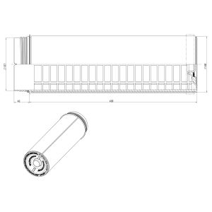 Filtro de ar FEBI BILSTEIN 170712