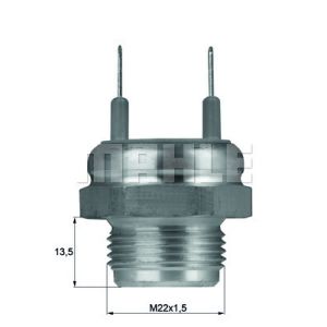 Termostato del ventilador de refrigeración BEHR BTSW 10