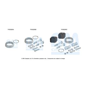 Kit de montagem, tubo de escape BM CATALYSTS FK50285