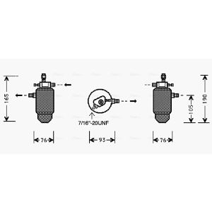 Secador, ar condicionado AVA COOLING PED197 AVA