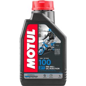 Óleo de motor MOTUL 104024 2T 100 1L