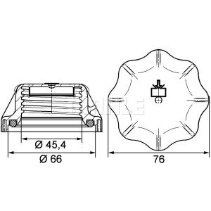 MAHLE ORIGINAL CRB 20 000P Bouchon de liquide de refroidissement