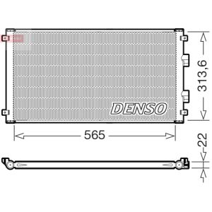 A/C-kondensor DENSO DCN46039