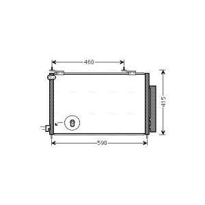Condenseur (climatisation) AVA COOLING HD5242D