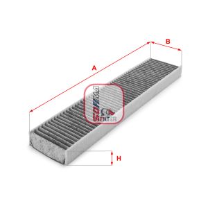 Filtre, air de l'habitacle SOFIMA S 4119 CA