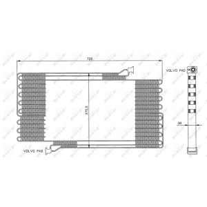 Condensador, ar condicionado EASY FIT NRF 35472