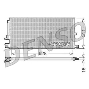 Condenseur (climatisation) DENSO DCN11007