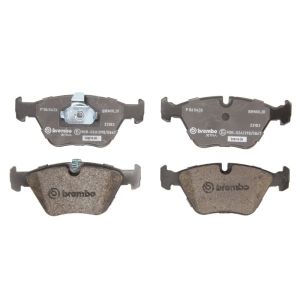 Jeu de plaquettes de frein à disque BREMBO Xtra P 06 043X, Avant