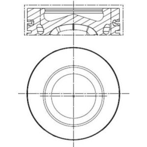 Pistón MAHLE 028 PI 00140 002