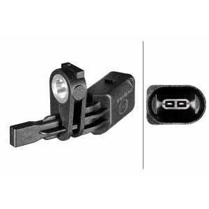 Sensor do ABS traseiro, direito HELLA 6PU 358 216-511