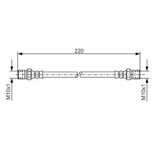 Remleiding BOSCH 1 987 476 090