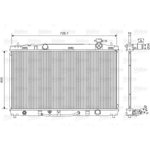 Arrefecedor do motor VALEO 701595