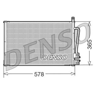 Condenseur (climatisation) DENSO DCN10008
