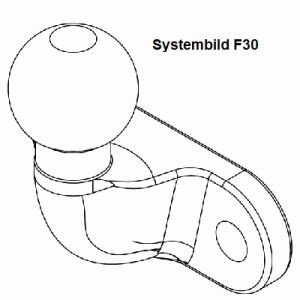 Gancio di traino, gancio di traino F30 WESTFALIA 306351600001